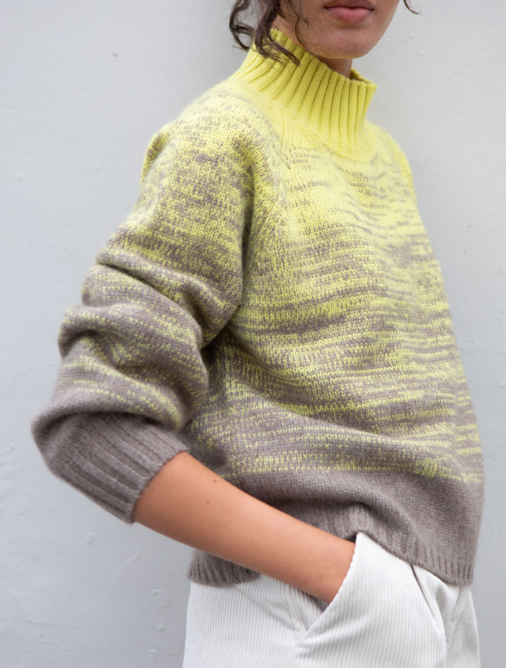 kopila-no-61-chunky-dip-dye-sweater-in-dye-free-walnut-and-maize-product-image