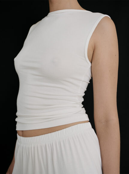 Recline Bateau Sleeveless in Natural