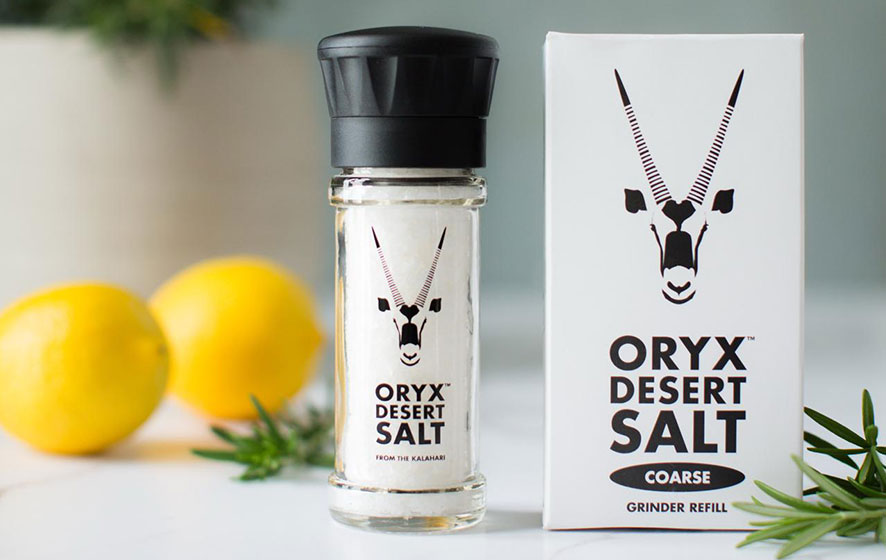 Image of Oryx Desert Salt and refill side by side