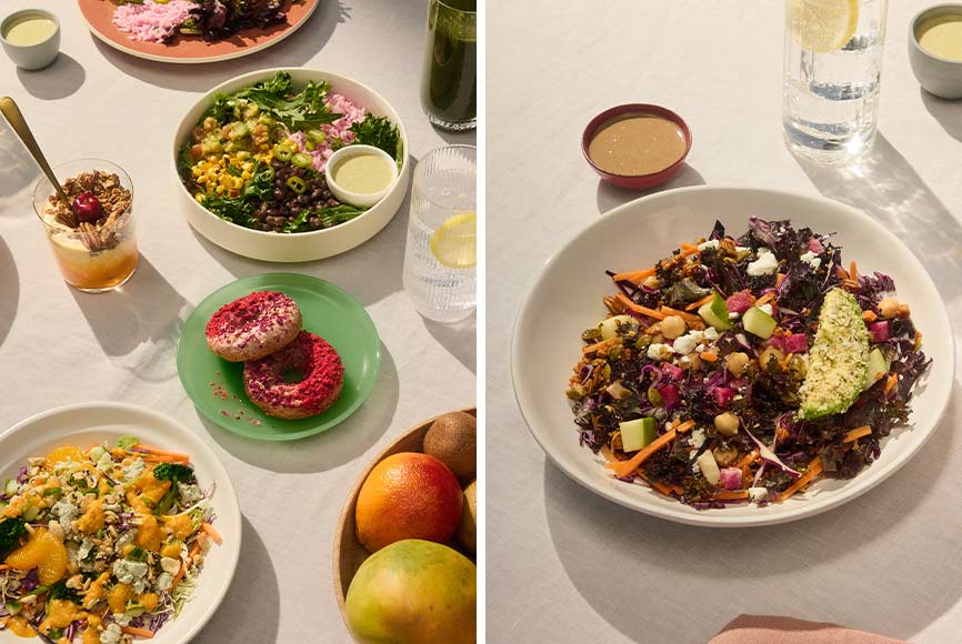 Sakara Life food selection